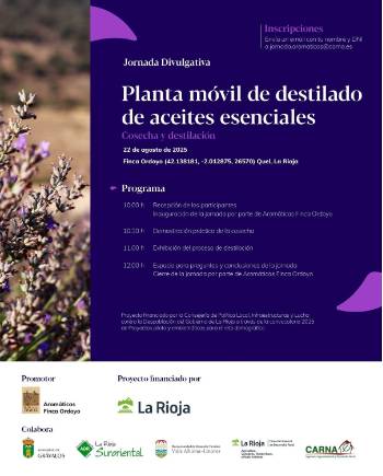 cartel jornada lavanda. Este enlace se abrirá en una ventana nueva
