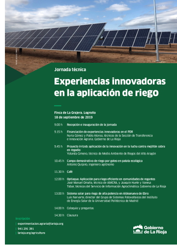 jornada innovación riego