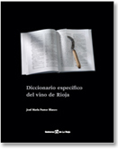 portada del libro Diccionario específico del vino de Rioja