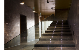 Interior de la bodega Institucional de La Grajera