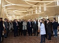 Grupo de personas en el Palacio de Justicia