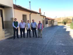 Visita reurbanización calles Foncea