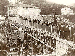 Imagen de la inauguración en 1910