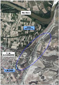 Proyecto mejora acceso Alcanadre