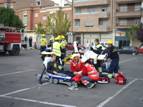 Prácticas de bomberos