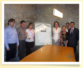 Entrega camiseta del Real Madrid