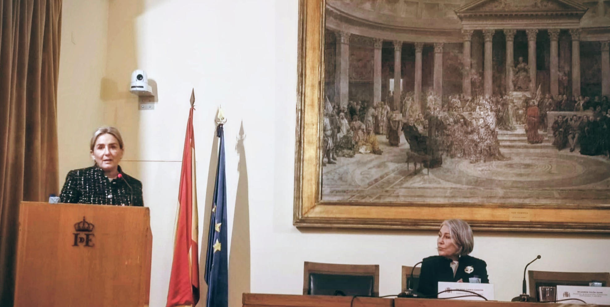 foto reunion ministra