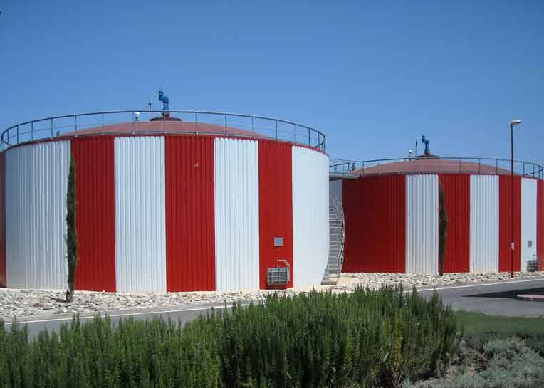 EDAR Calahorra- Digestores