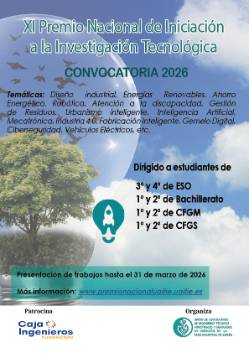 Cartel Premio Nacional 2026 UAITIE