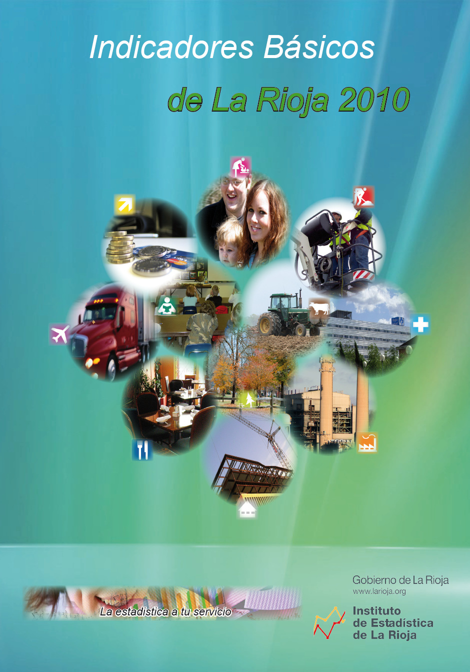 Portada Indicadores Básicos de La Rioja 2010