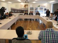 Reunión de empresas del vivero