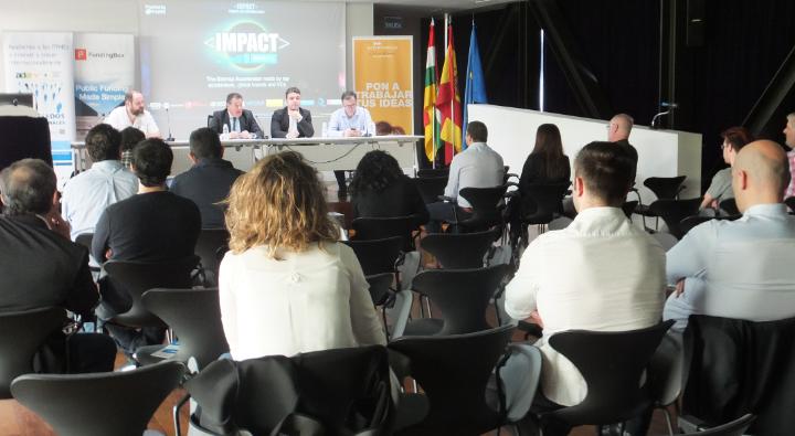 Javier Ureña participa en la presentación del programa Impact Growth, aceleradora europea que busca stuartups en fase de crecmiento