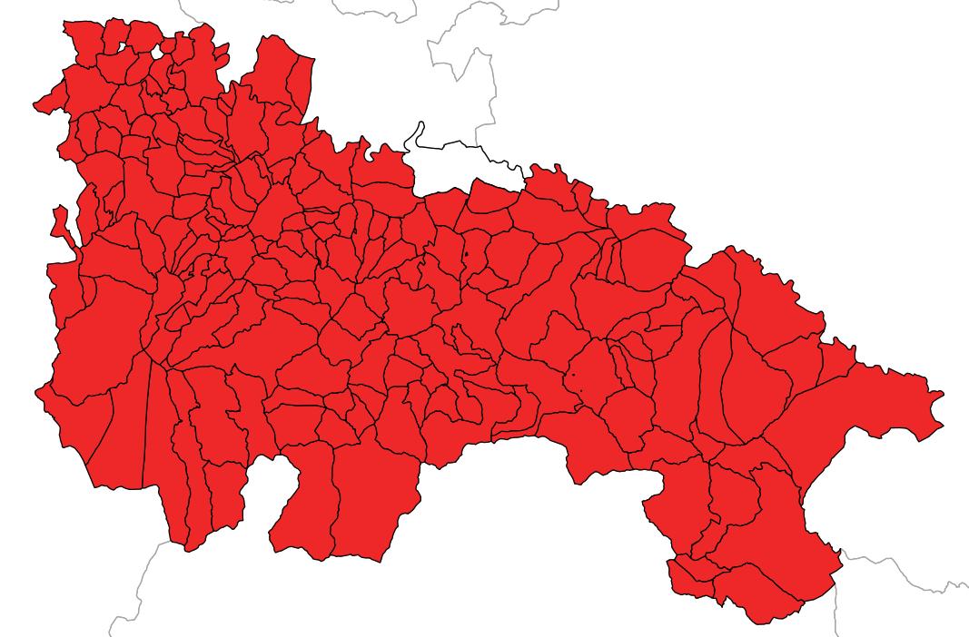 Mapa Ayuntamientos adheridos al CEIS-Rioja (173)