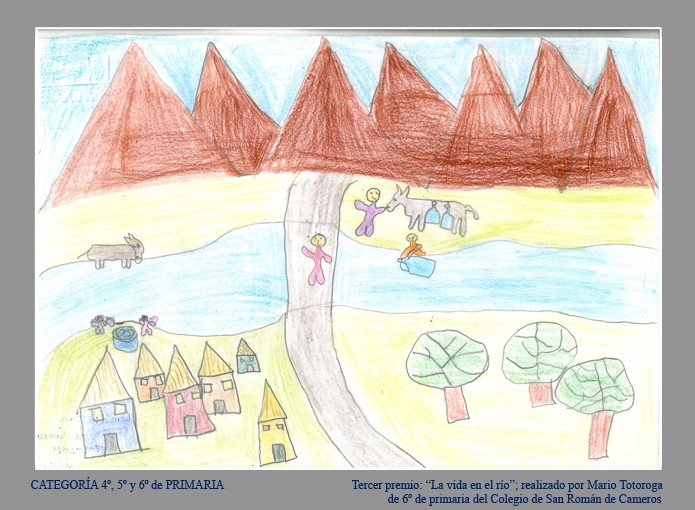 Tercer premio primaria concurso de dibujo