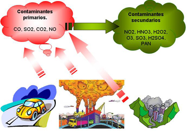 tipos de contaminantes