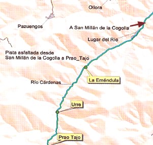 Mapa de localización de área recreativa. Este enlace se abrirá en una ventana nueva