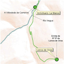 Mapa de localización de área recreativa. Este enlace se abrirá en una ventana nueva