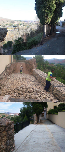 arreglo camino de Vico