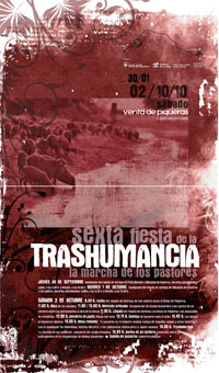 cartel fiesta Trashumancia