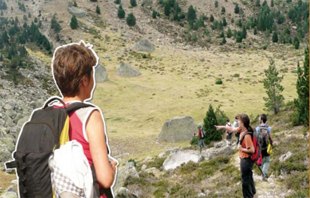 marcha por el parque natural Sierra Cebollera