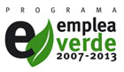 Logotipo emplea verde