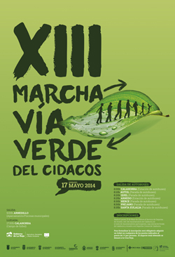 marcha por la vía verde del cidacos