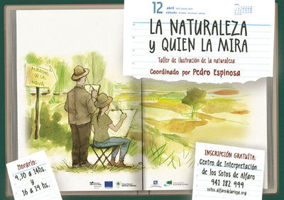 taller de dibujo de naturaleza