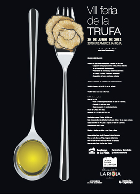 cartel feria de la Trufa 2012