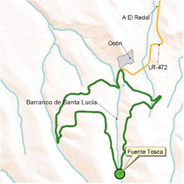 Mapa de localización de área recreativa. Este enlace se abrirá en una ventana nueva