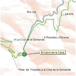 Mapa de localización de área recreativa. Este enlace se abrirá en una ventana nueva