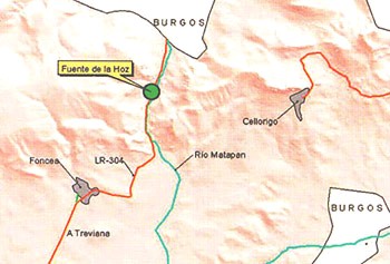 Mapa de localización de área recreativa. Este enlace se abrirá en una ventana nueva