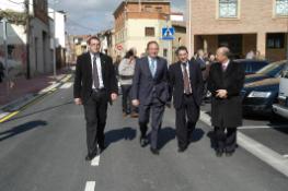 Paseando por la nueva travesía de Castañares de Rioja