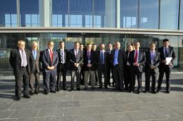 Foto de familia del Congreso Nacional de Empresarios de Transporte.