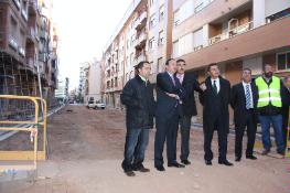 Visita a las obras en Arnedo