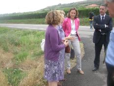 Burgos y Gamarra visitan las obras